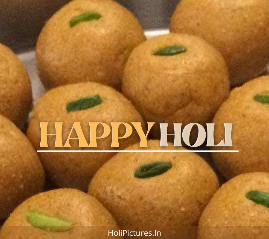 Happy Holi Wallpapers With Sweets