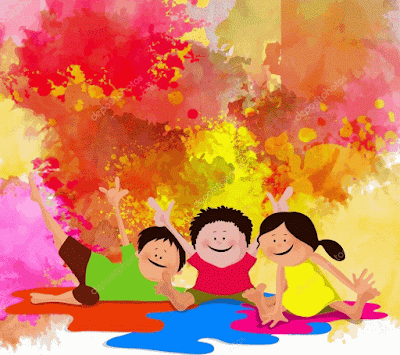 beautiful happy Holi animated gif images