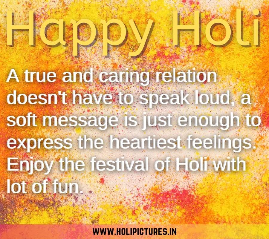 Wallpapers Of Happy Holi with Messages