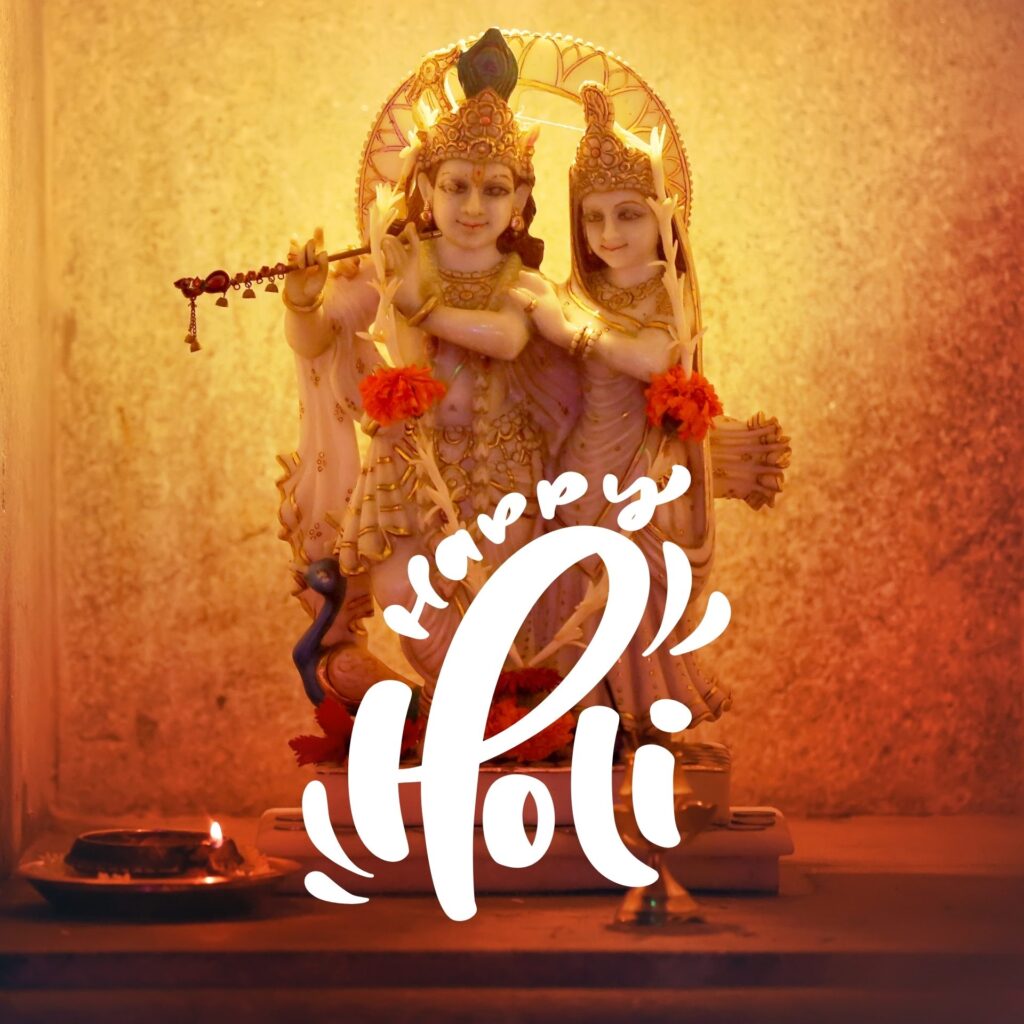 Radha Krishna Happy Holi Images