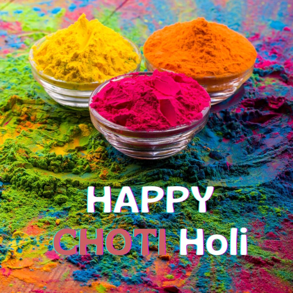 Beautiful Happy Choti Holi Images