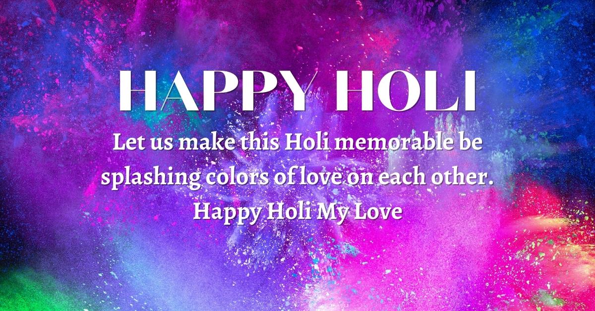 Happy Holi SMS