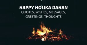 Happy Holika Dahan Quotes