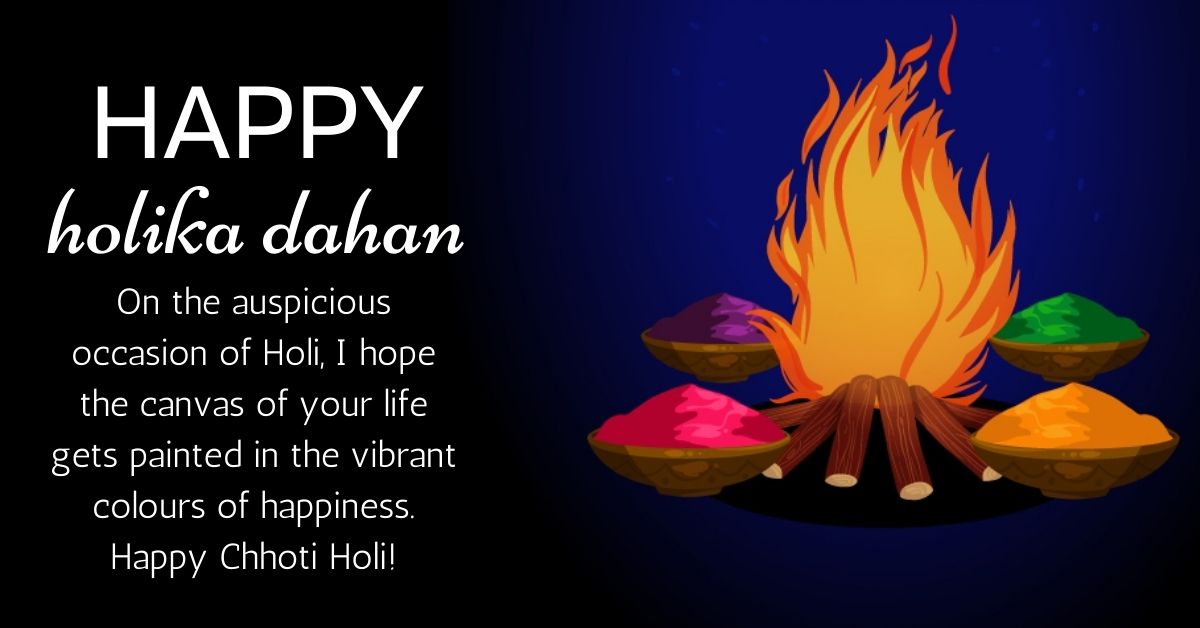 Happy Holika Dahan Messages